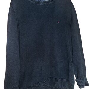 Tommy Hilfiger Women's Navy and Black Sweatshirt